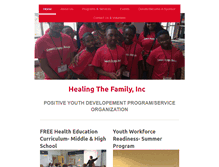 Tablet Screenshot of healingthefamily4u.org